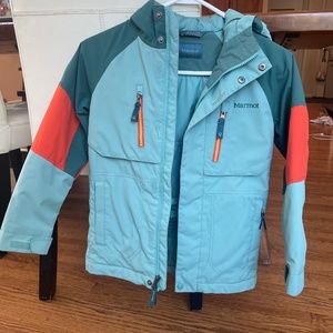 Marmot boys insulated ski jacket, size S (6/7)